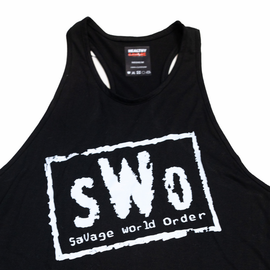 Healthy Savage Savage World Order (S.W.O) Tank - Black