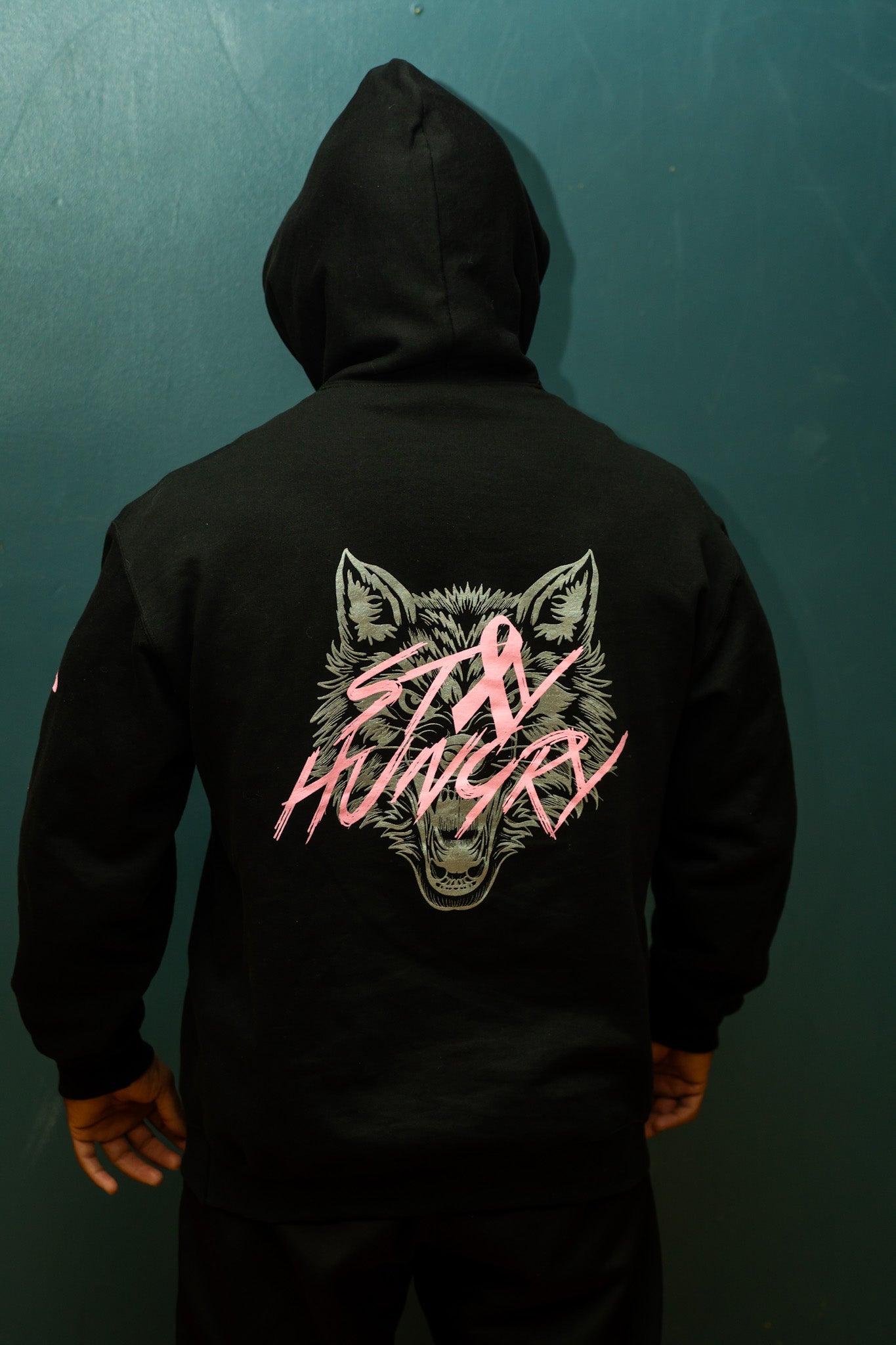 Stay Hungry Breast Cancer Awareness Hoodies
